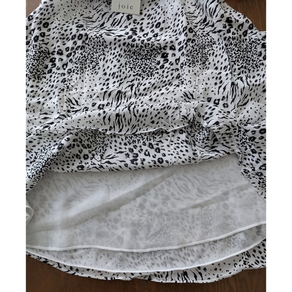 JOIE Erola Animal Print Halter Top - Picture 6 of 16